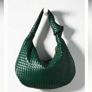 Anthropologie Melie Bianco Brigitte Satchel in Green